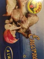 Mängden socker i Encornets à l'ail