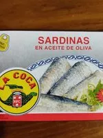 Mängden socker i Sardinas en aceite de oliva