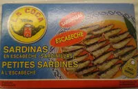 Mängden socker i Petites sardines à l'escabeche