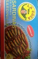 Mängden socker i Sardinas en tomate