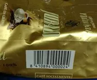 Mängden socker i Café en grano natural