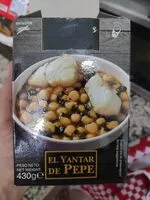 Mängden socker i Garbanzos con bacalao y espinacas