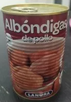Mängden socker i Albóndigas de pollo Lanora