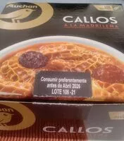 Mängden socker i Callos a la madrileña