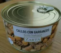 Mängden socker i Callos con garbanzos
