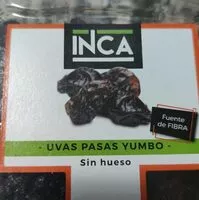 Mängden socker i Uvas pasas yumbo