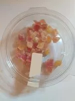 Mängden socker i Papaya cubos deshidratada