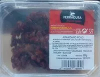 Mängden socker i Arándano rojo