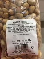 Mängden socker i Pistacho tostado