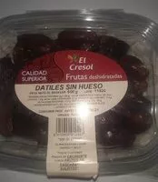 Mängden socker i Dátiles sin hueso