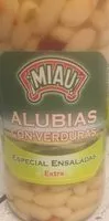 Mängden socker i Alubias con verduras