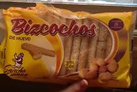 Mängden socker i Bizcochos de huevo