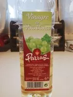 Mängden socker i Vinagre vino blanco