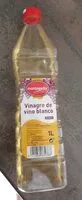 Mängden socker i Vinagre de vino blanco