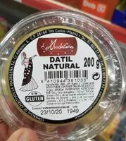 Mängden socker i Dátil Natural