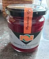 Mängden socker i remolacha de mesa en rodajas