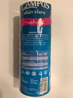 Mängden socker i Campos atun claro al natural