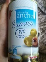 Mängden socker i Aceitunas verdes rellenas de anchoa suaves