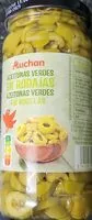 Mängden socker i Aceitunas verdes en rodajas