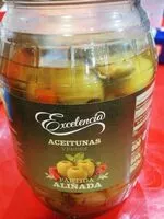 Mängden socker i Aceituna partida aliñada