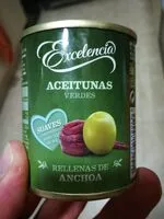 Mängden socker i Aceitunas verdes