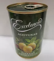 Mängden socker i Aceitunas verdes rellenas de hierbas aromáticas