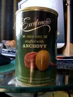 Mängden socker i зелені оливки фаршировані анчоусом