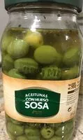 Mängden socker i Aceitunas con hueso Sosa