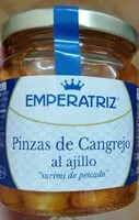 Mängden socker i Pinzas de Cangrejo al ajillo