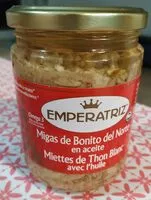 Mängden socker i Migas de bonito del norte en aceite