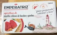 Mängden socker i Aperitivo de piquillos rellenos de bacalao y gambas