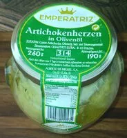 Mängden socker i Artichokenherzen in Olivenöl