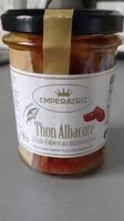 Mängden socker i Thon Albacore à l'huile d'olive et aux tomates séchées