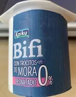 Mängden socker i Bifi desnatado m.g con trocitos de mora sin gluten