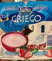 Mängden socker i Yogur Griego con pulpa de fresa