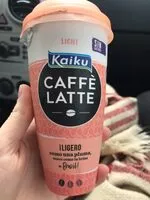 Socker och näringsämnen i Kaiku caffe latte