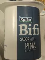 Mängden socker i Yogurt Bifi sabor piña
