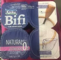 Mängden socker i Bifi Natural Desnatado 0%
