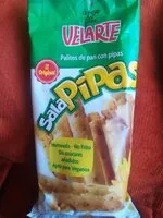 Mängden socker i Palitos de pan con pipas