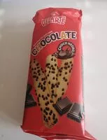 Mängden socker i Barritas de pan con chocolate