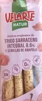 Mängden socker i Palitos crujientes de trigo integral y semillas de amapola
