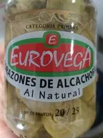 Mängden socker i Corazones de alcachofas al natural