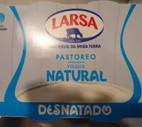 Mängden socker i Yogur desnatado Larsa