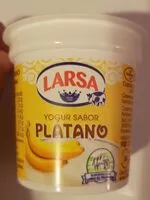 Mängden socker i Yogurt Larsa sabor plátano