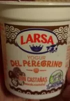 Mängden socker i yogur del peregrino con castañas