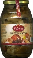 Mängden socker i Mezcla de setas en conserva "Ferrer"