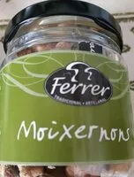 Mängden socker i Moixernons