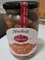 Mängden socker i Rovello boto