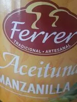 Mängden socker i Aceitunas Manzanilla