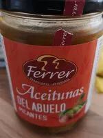 Mängden socker i Aceitunas del abuelo